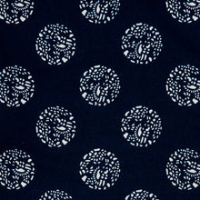Load image into Gallery viewer, Dot Dot Dot Fabric - Natural Indigo