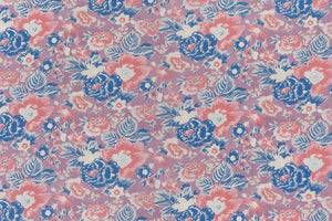 Summer Palace Fabric - Coral