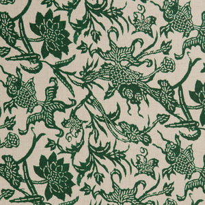 Prussian Carp Fabric - Emerald