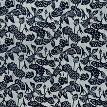 Load image into Gallery viewer, Fish Bowl Fabric - Natural Indigo