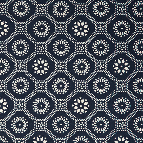 Honeycomb Fabric - Natural Indigo