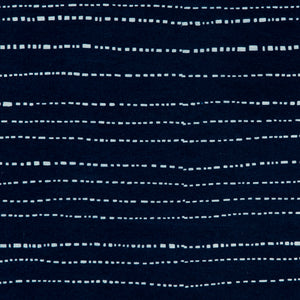 Babyteeth Fabric - Natural Indigo