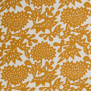 Flower Fabric - Cumin