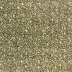 Chrysanthemum Fabric - Moss