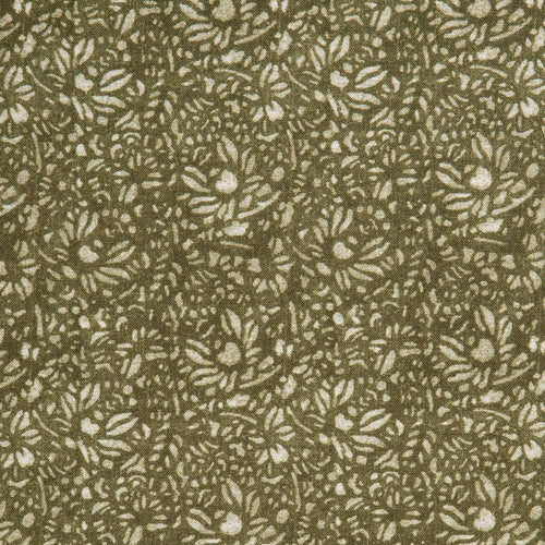 Chrysanthemum Fabric - Moss
