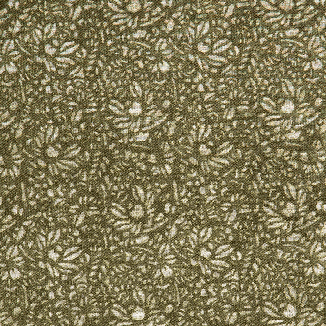 Chrysanthemum Fabric - Moss