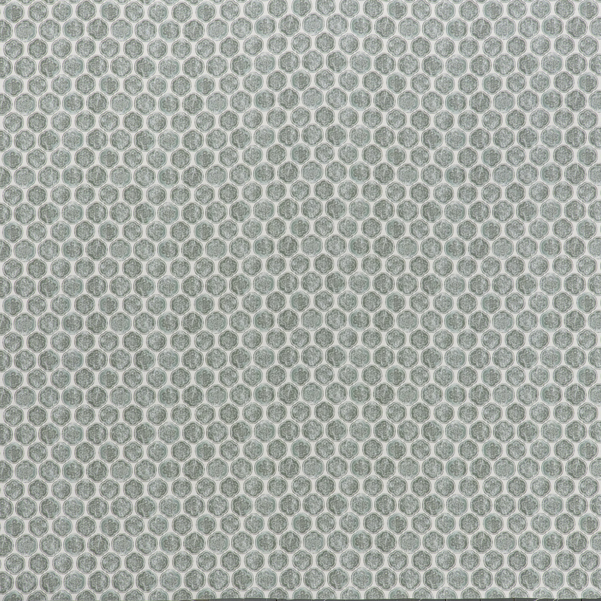 Eternal Knot Fabric - Jade