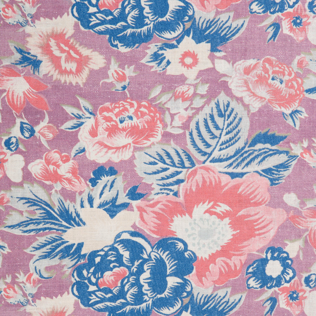 Summer Palace Fabric - Coral