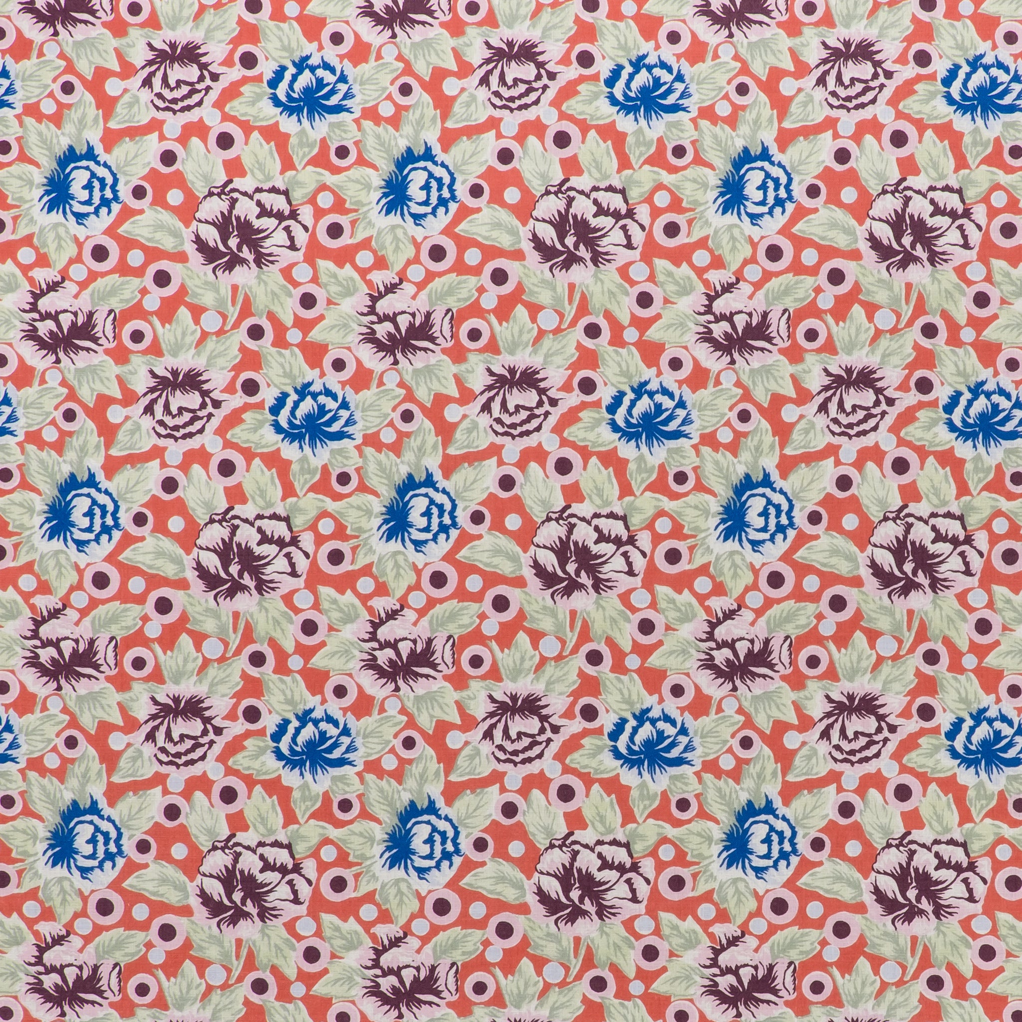 China Rose Fabric - Mai Tai