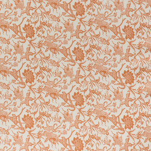 Prussian Carp Fabric - Paprika