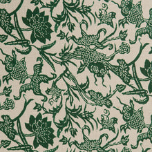 Load image into Gallery viewer, Prussian Carp Fabric - Emerald