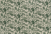 Load image into Gallery viewer, Prussian Carp Fabric - Emerald