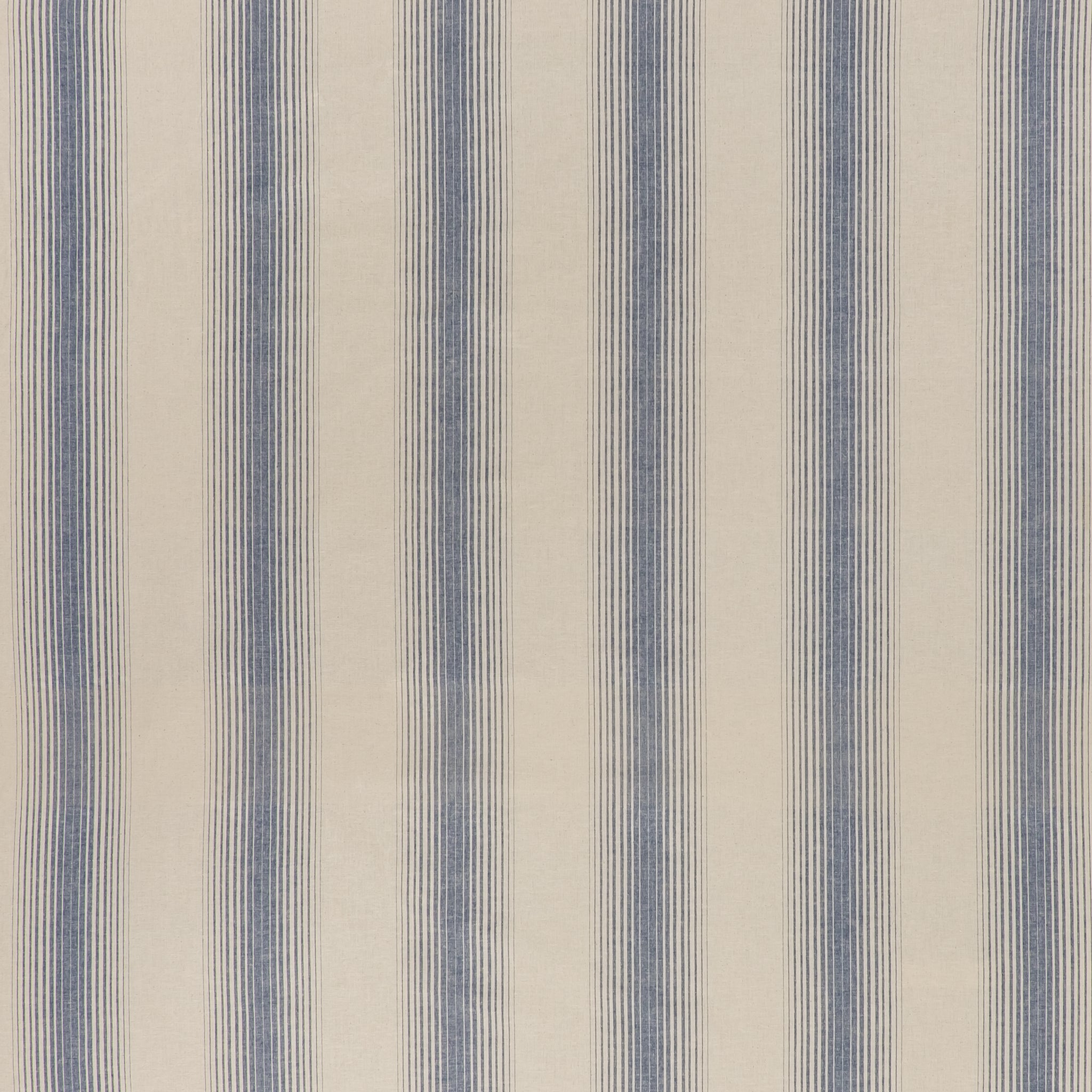Homespun Stripe Fabric - Sea
