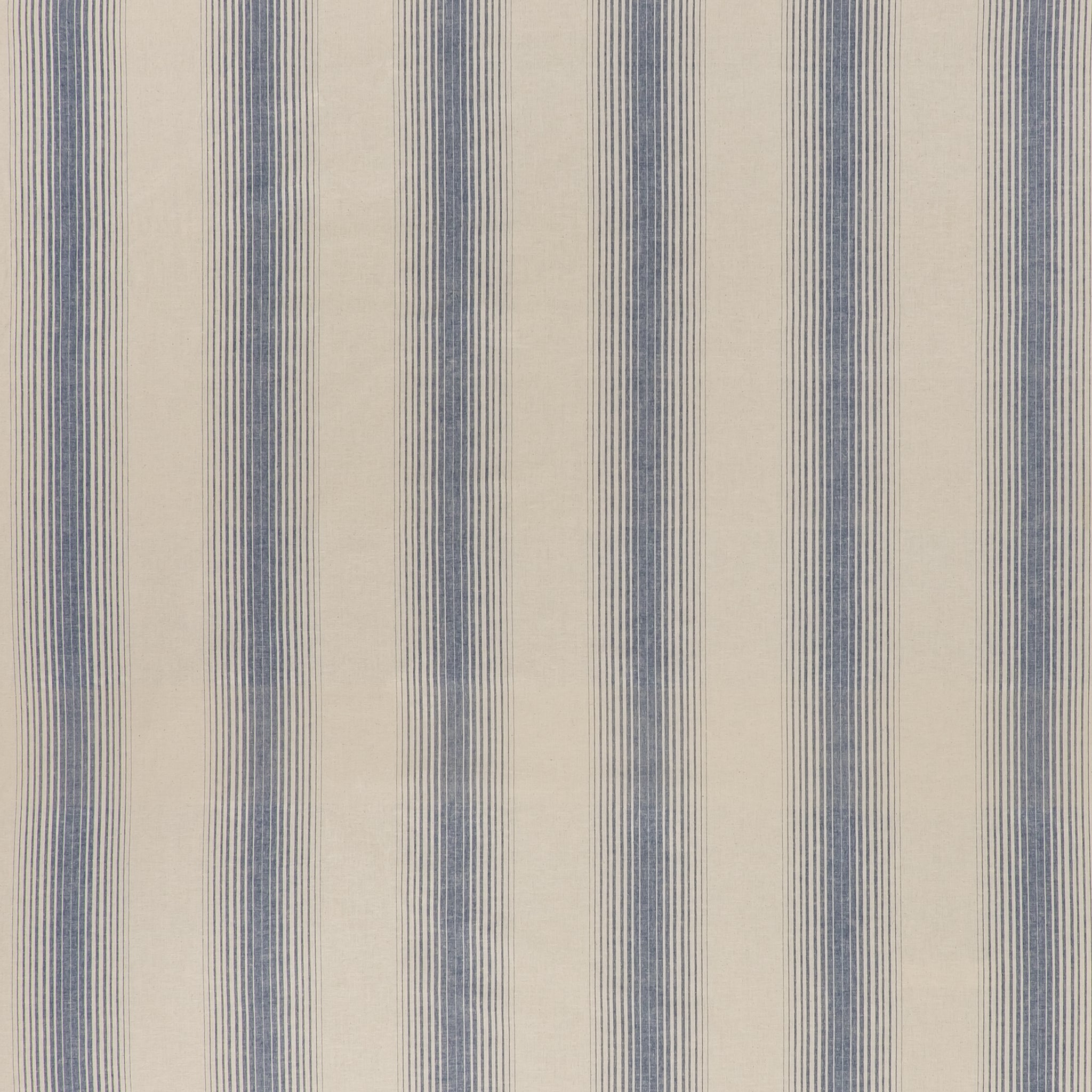 Homespun Stripe Fabric - Sea