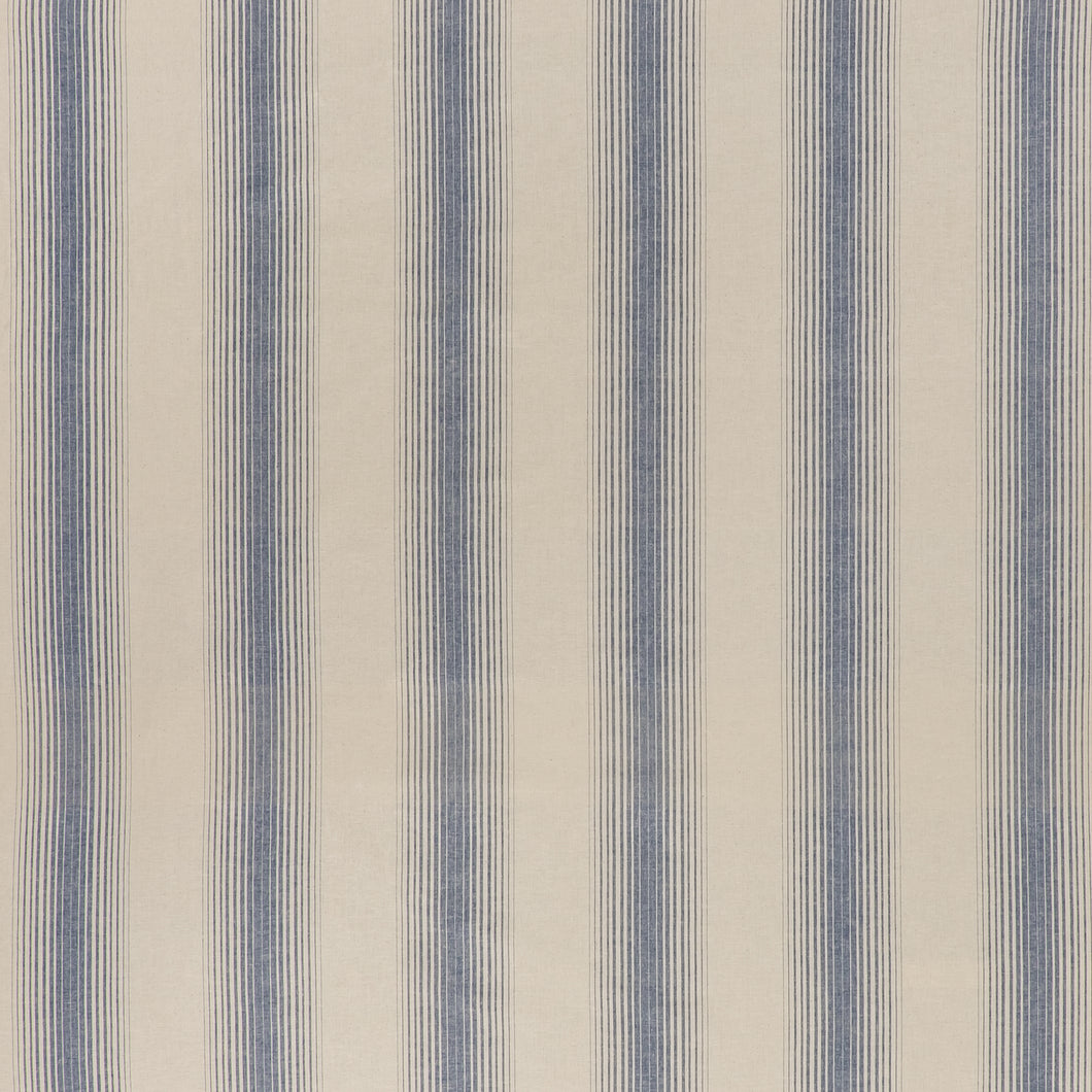 Homespun Stripe Fabric - Sea