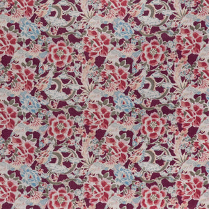 Mei Long Fabric - Mulberry
