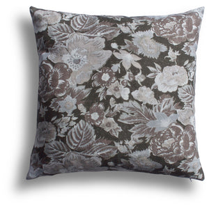 Summer Palace Pillow - Black Sesame