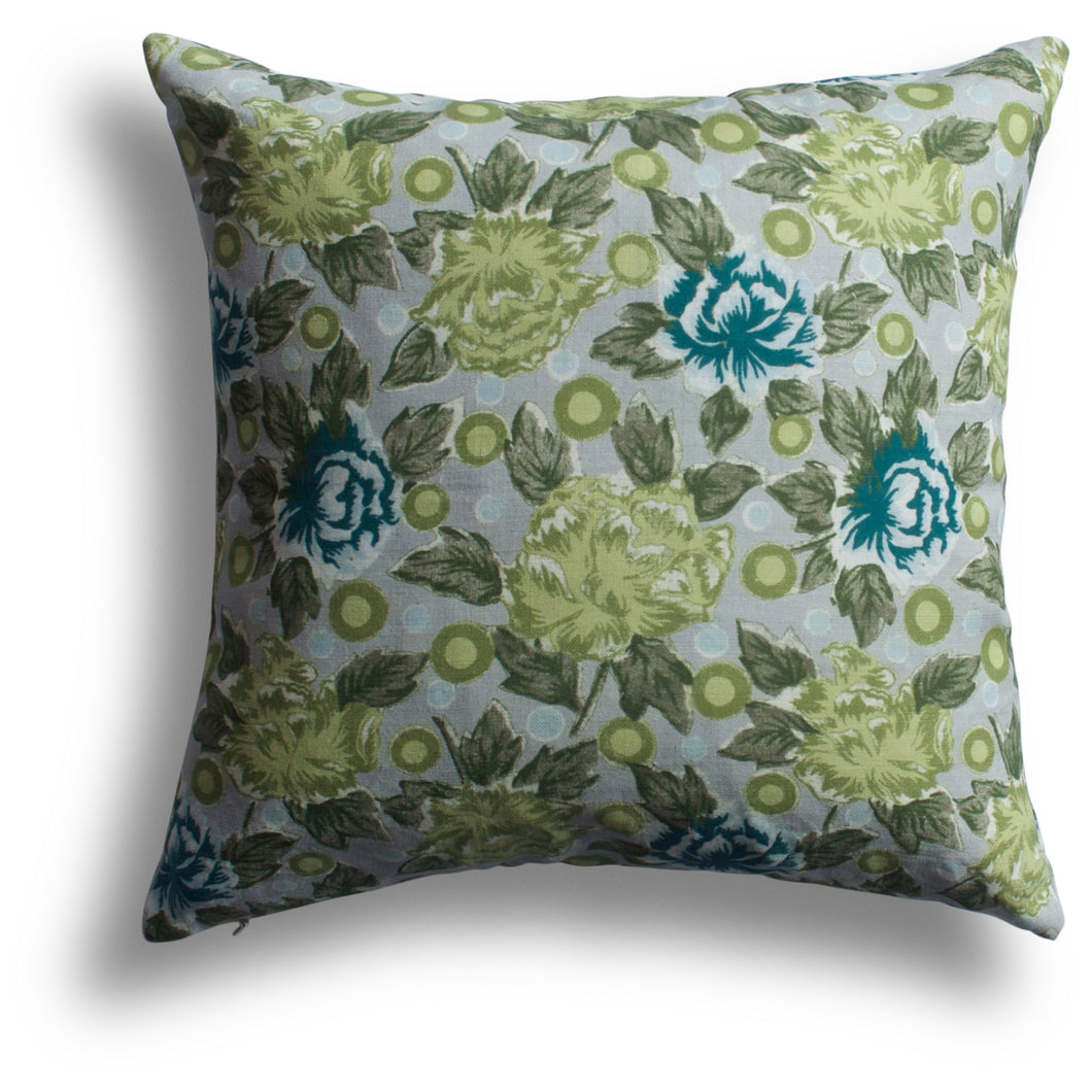 China Rose Pillow - Lemongrass