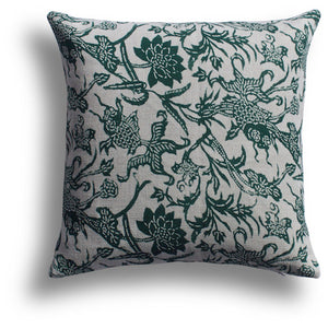 Prussian Carp Pillow - Emerald