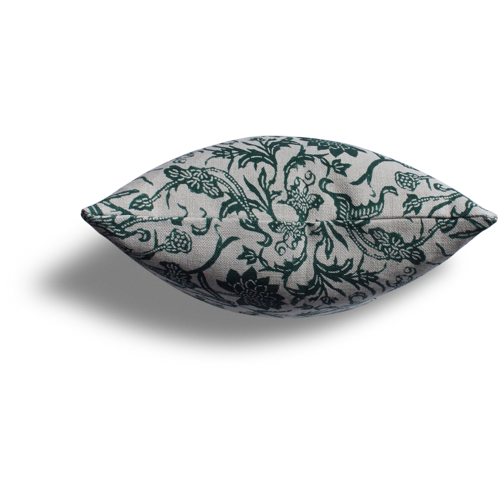 Prussian Carp Pillow - Emerald