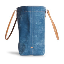 Load image into Gallery viewer, Large Mercantile Tote in Canton Blue
