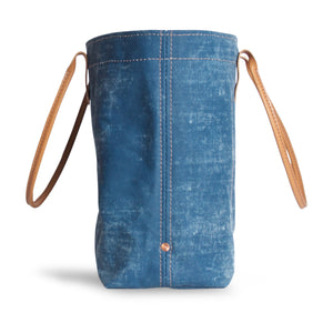Large Mercantile Tote in Canton Blue