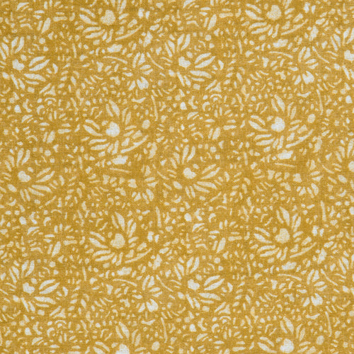 Chrysanthemum Fabric - Goldenrod