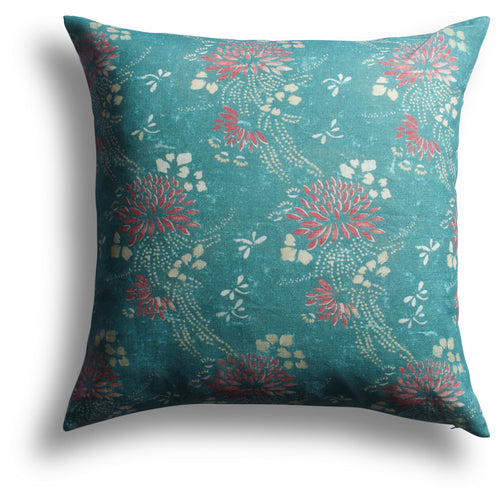 Lingering Garden Pillow - Parrot