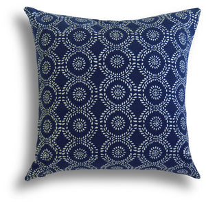 Limited Edition - Indigo Chinois Pillow, 20 x 20 in